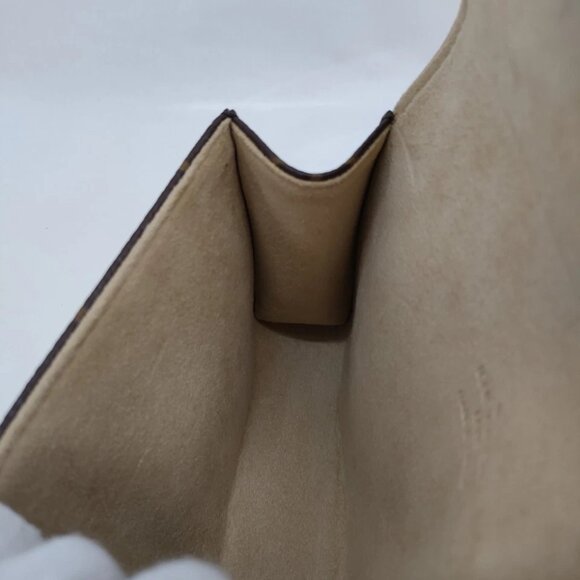 Louis Vuitton LV Shoulder Bag Pochette Florentine Brown Monogram 650-0710 - Picture 10 of 13